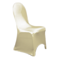 Chair Cover Lycra Ivory