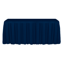 Table Skirting Primary Dark Navy one size 14ft