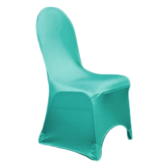 Chair Cover Lycra Turquoise