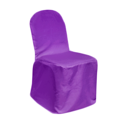 Chair Cover Primary Dark Lilac