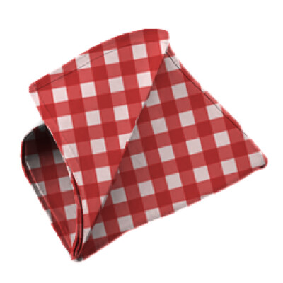 Gingham Red Napkin
