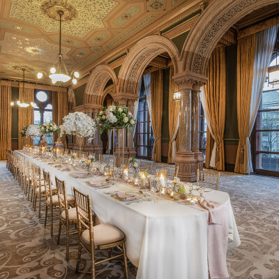 Hemp Table Linen and Blush Pink Runner