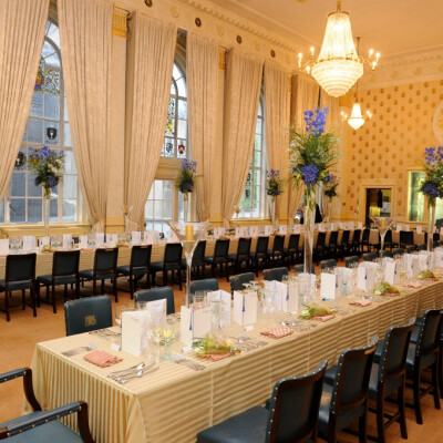 Sadlers Hall -Gold  Roman stripe 1