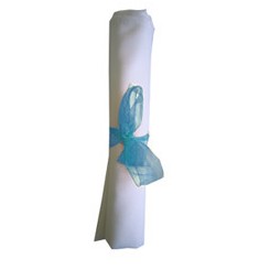 Napkin Bow Pale Blue