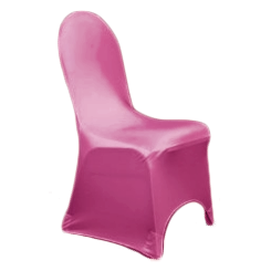 Chair Cover Lycra Cerise