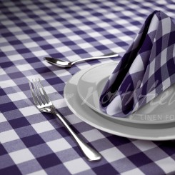 Gingham Purple